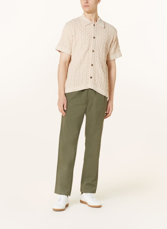 LES DEUX Strickhemd GARRETT Regular Fit
