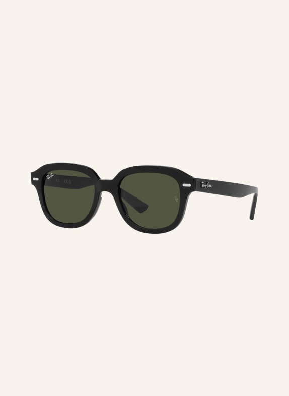 Ray-Ban Sunglasses RB4398 901/31 - BLACK/ GREEN
