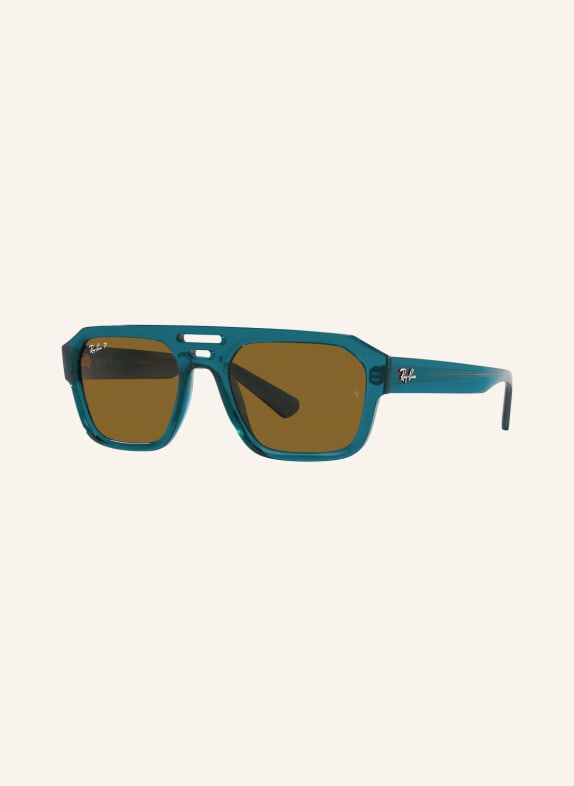 Ray-Ban Sunglasses RB4397 668383 BLUE/BROWN POLARIZED