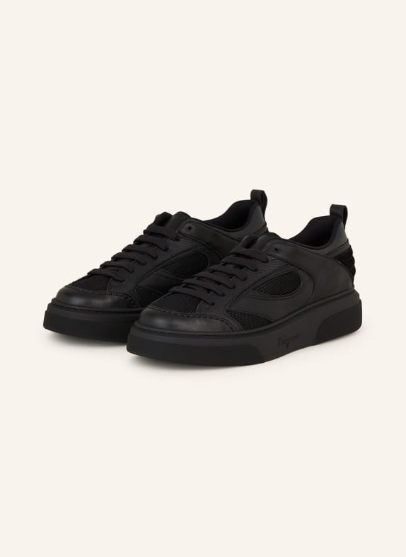 FERRAGAMO Sneakers CASSINA BLACK