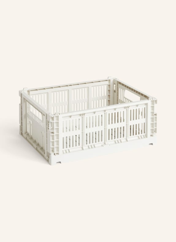 HAY Korb COLOUR CRATE SMALL WEISS