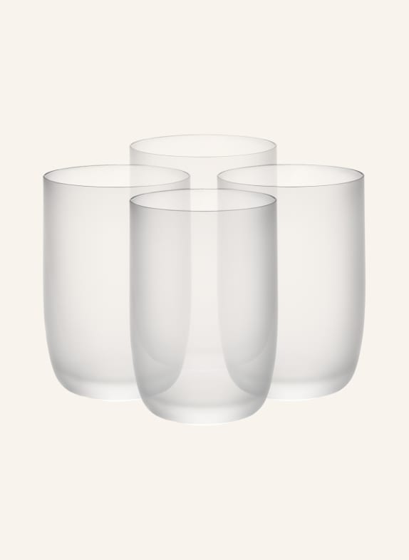 SERAX Set of 4 drinking glasses BASE WHITE