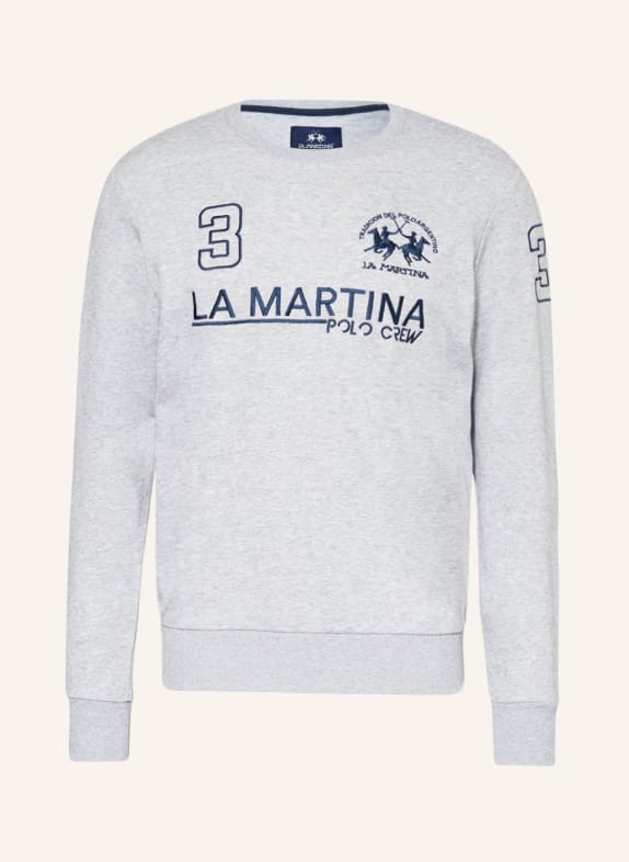 LA MARTINA Sweatshirt DIAGO mit Stickereien
