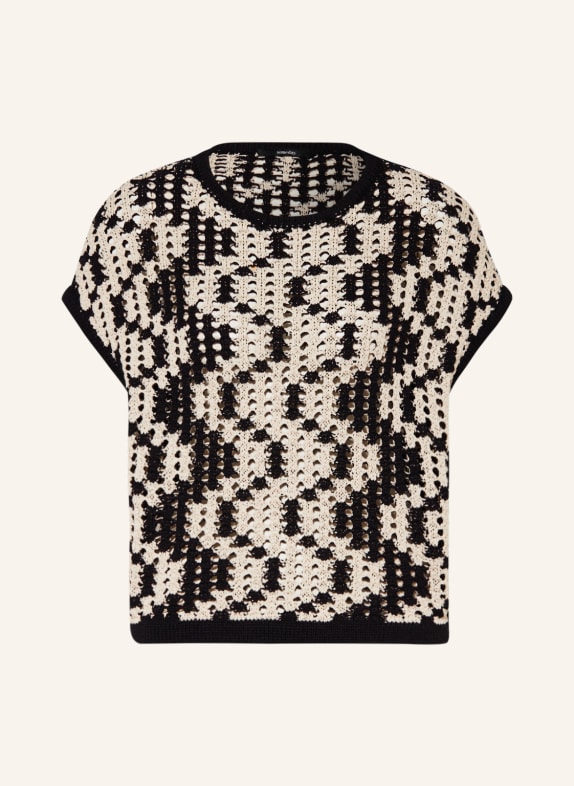 someday Sweater vest TANABEL BLACK/ CREAM
