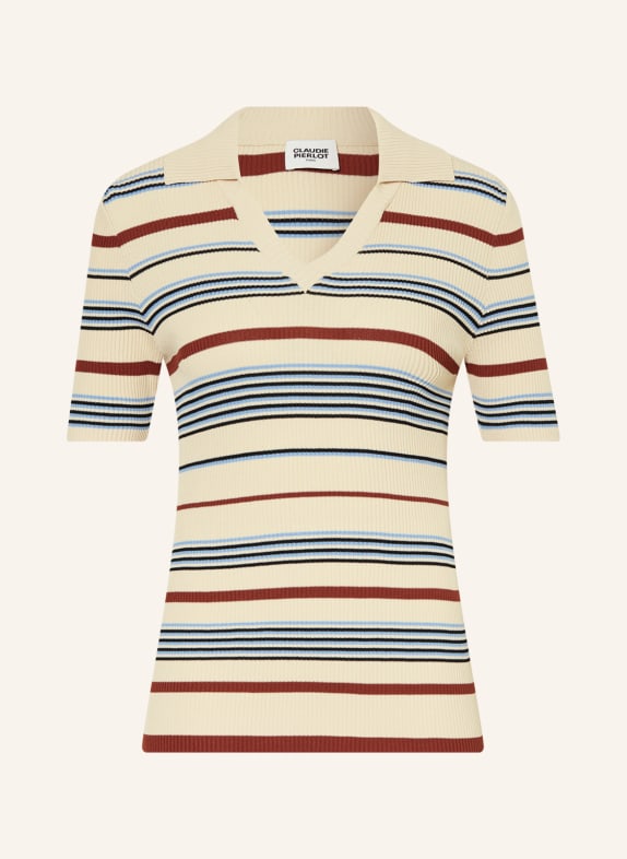 CLAUDIE PIERLOT Koszulka polo z dzianiny MANOIR