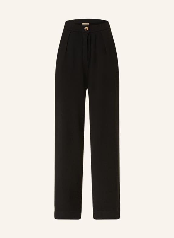 GITTA BANKO Knit trousers MARLENE BLACK