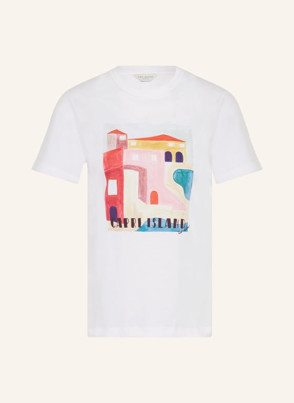 TED BAKER T-Shirt ESMAYY WEISS/ CREME/ ROSA