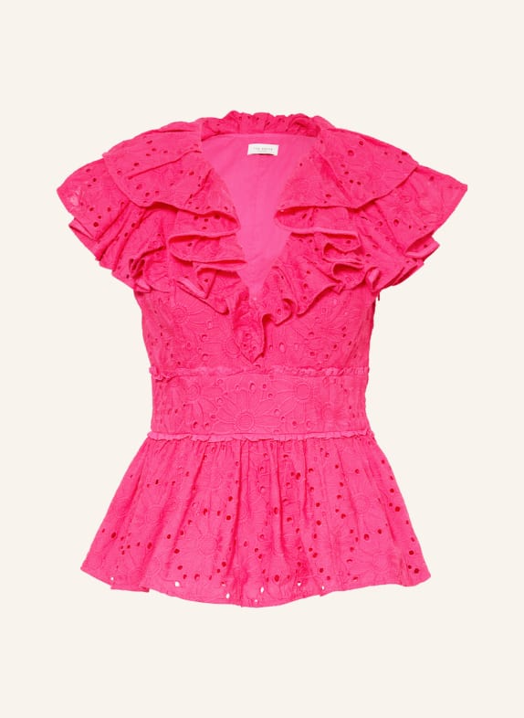 TED BAKER Shirt blouse MAZIEH made of broderie anglaise
