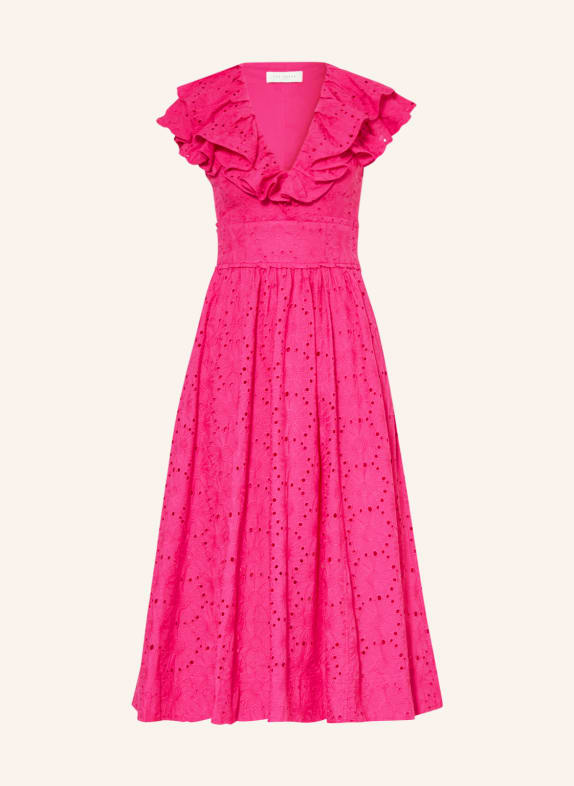 TED BAKER Dress MIRZA with broderie anglaise and frills