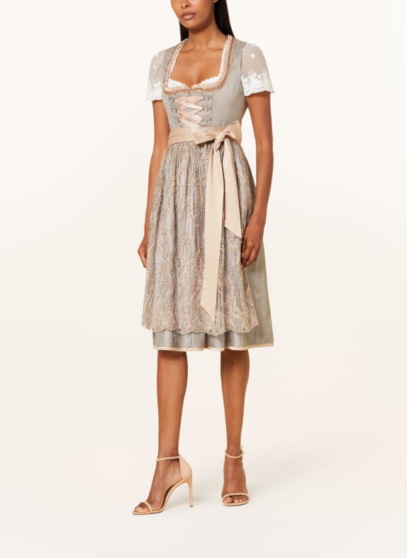 KRÜGER Dirndl mit Glitzergarn