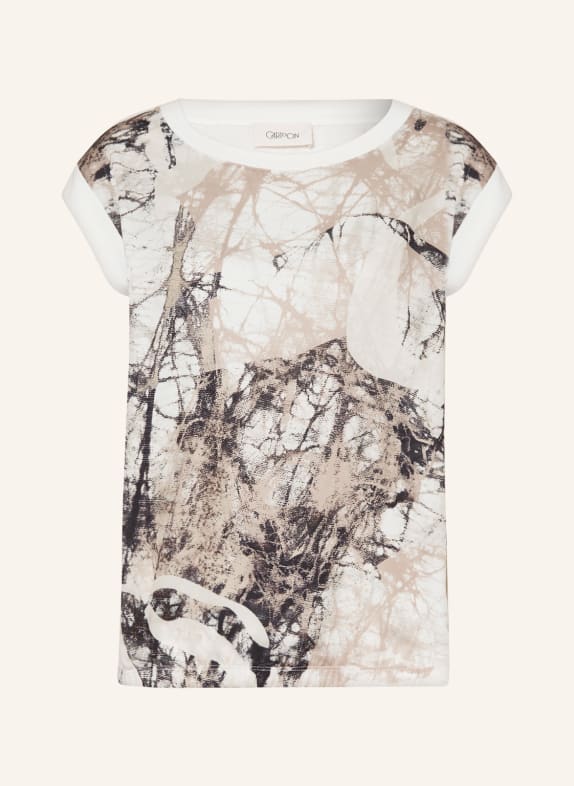 CARTOON Blouse top in mixed materials