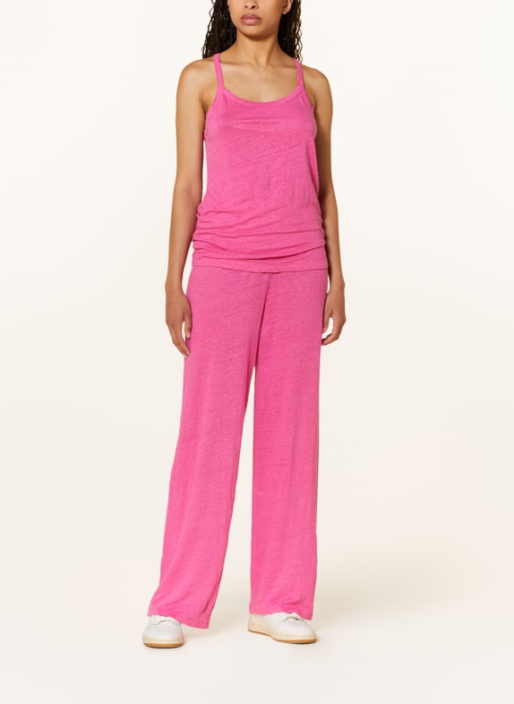 American Vintage Marlenehose POBSBURY aus Leinen
