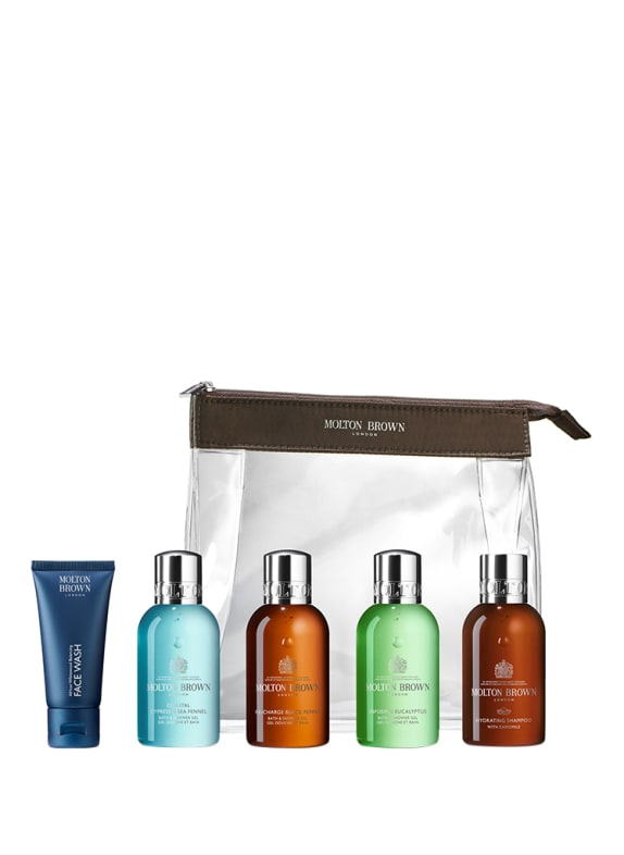 MOLTON BROWN THE REFRESHED ADVENTURER BODY & HAIR CARRY-ON BAG
