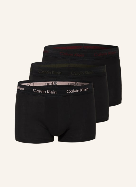 Calvin Klein 3er-Pack Boxershorts COTTON STRETCH SCHWARZ