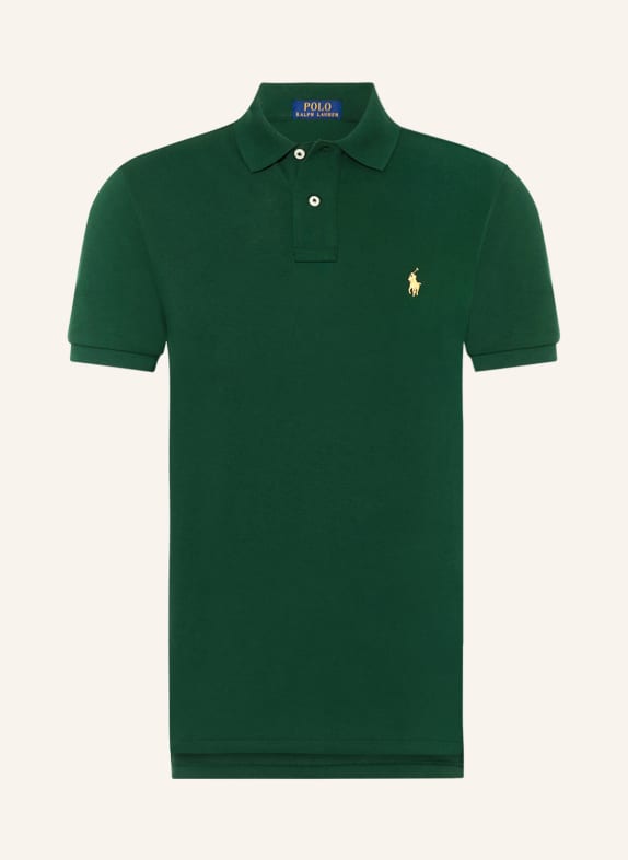 POLO RALPH LAUREN Piqué-Poloshirt Slim Fit DUNKELGRÜN