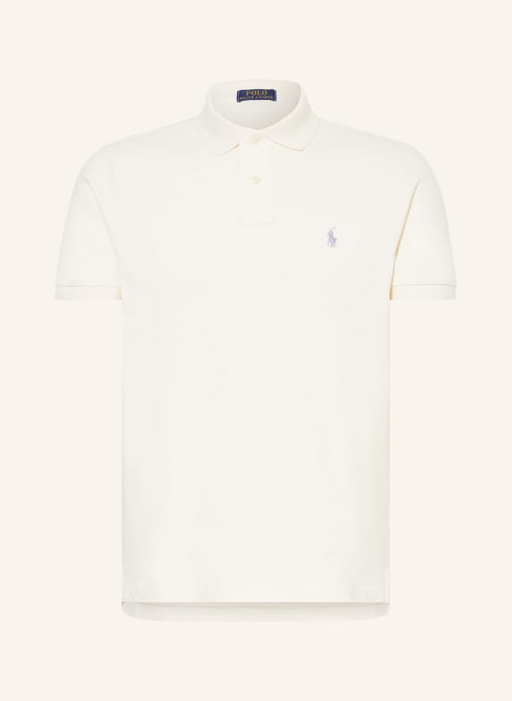 POLO RALPH LAUREN Piqué polo shirt custom slim fit CREAM