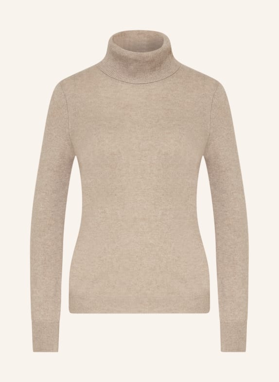 lilienfels Rollkragenpullover aus Cashmere BEIGE