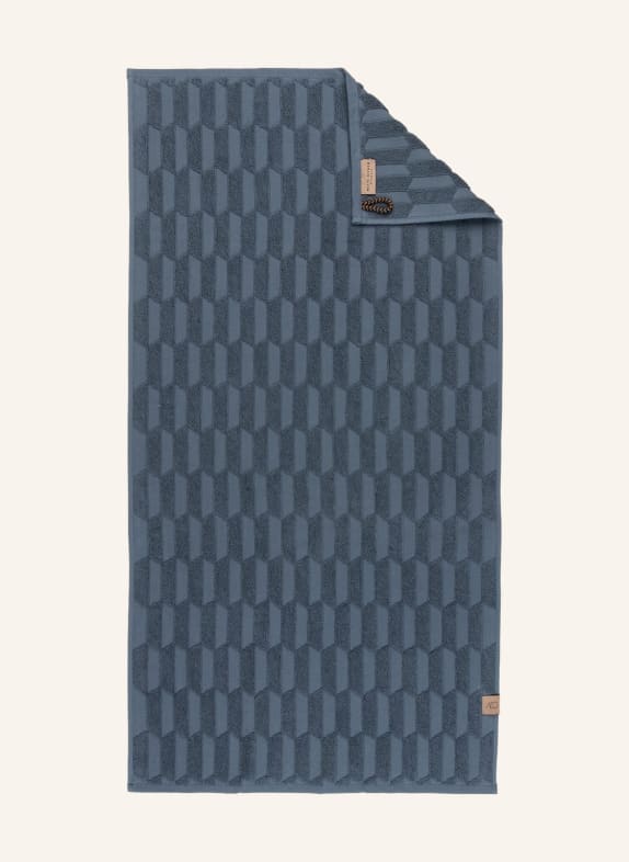 METTE DITMER Handtuch GEO BLAU