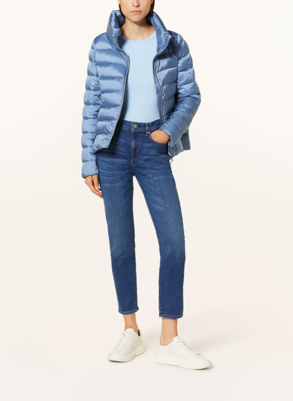 SAVE THE DUCK Quilted jacket IRIS ELSIE BLUE
