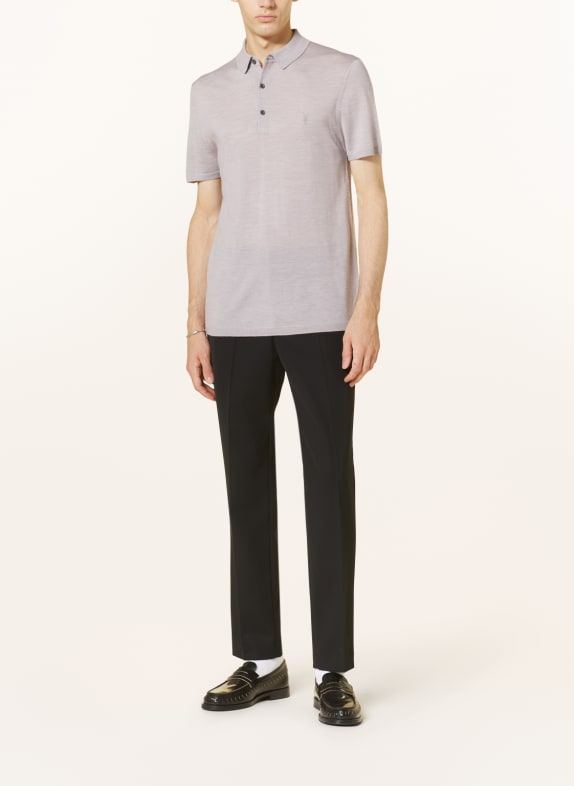 ALLSAINTS Strick-Poloshirt MODE aus Merinowolle
