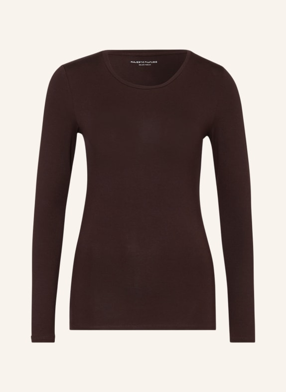 MAJESTIC FILATURES Longsleeve DUNKELLILA