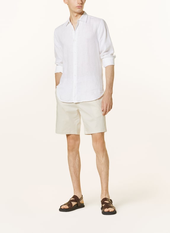 ORLEBAR BROWN Linnen overhemd GILES Tailored Fit CRÈME