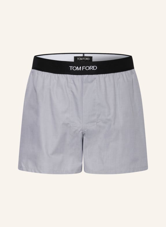 TOM FORD Woven boxer shorts GRAY