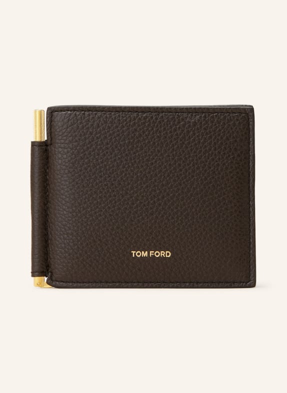 TOM FORD Wallet with gold clip
