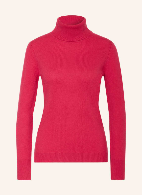 darling harbour Turtleneck sweater in cashmere PINK