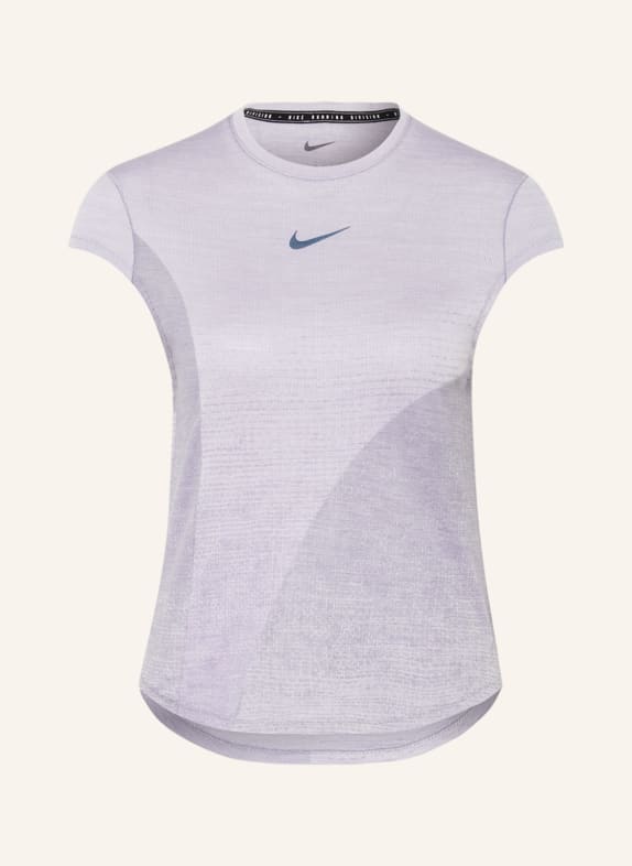 Nike Koszulka do biegania DRI-FIT RUN DIVISION JASNOFIOLETOWY