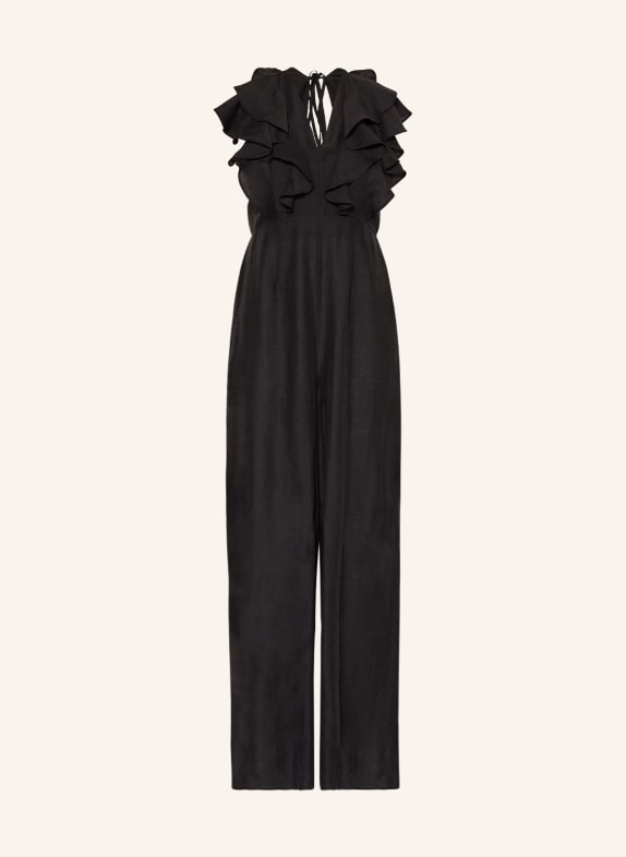 nobody's child Jumpsuit COCO with frills BLACK