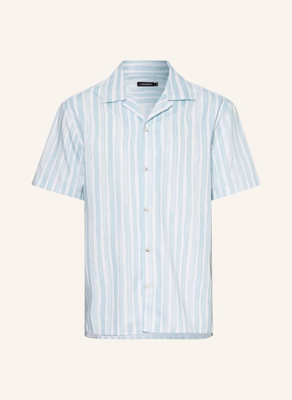J.LINDEBERG Resort shirt regular fit LIGHT BLUE/ WHITE