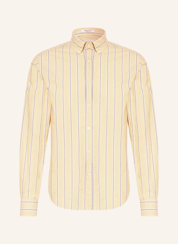 GANT Shirt comfort fit YELLOW/ WHITE/ BLUE