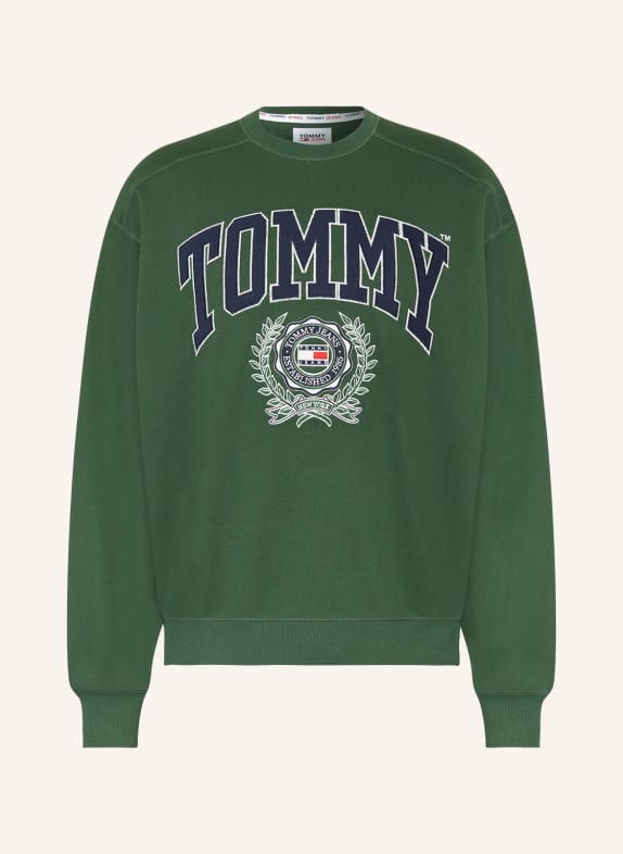 TOMMY JEANS Sweatshirt GRÜN