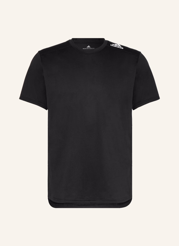adidas Laufshirt SCHWARZ