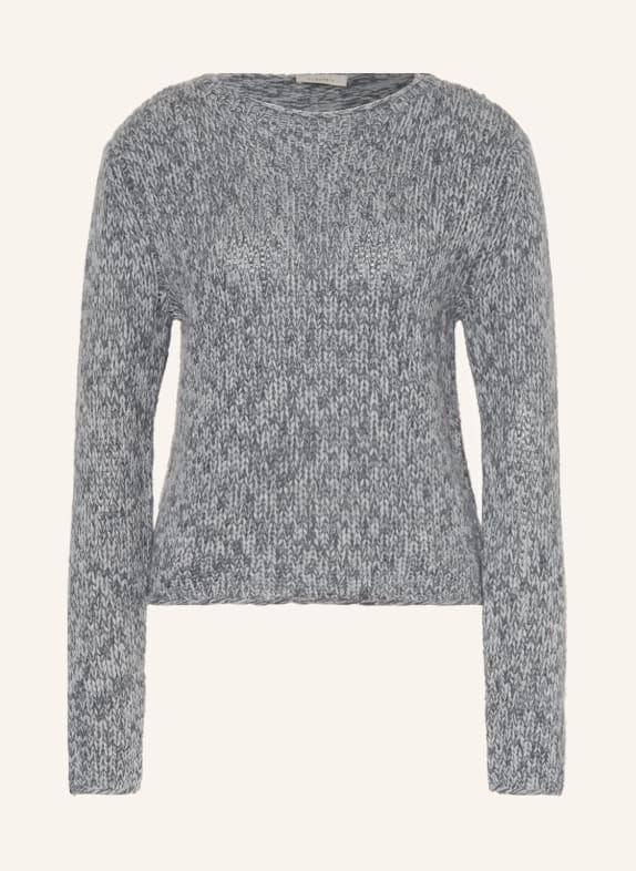 lilienfels Sweater with cashmere GRAY/ LIGHT GRAY