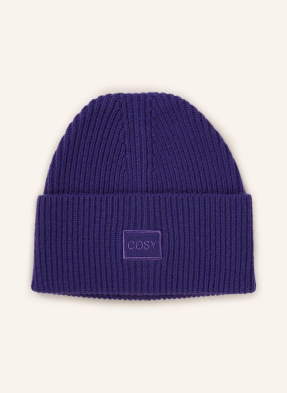 darling harbour Hat with cashmere PURPLE