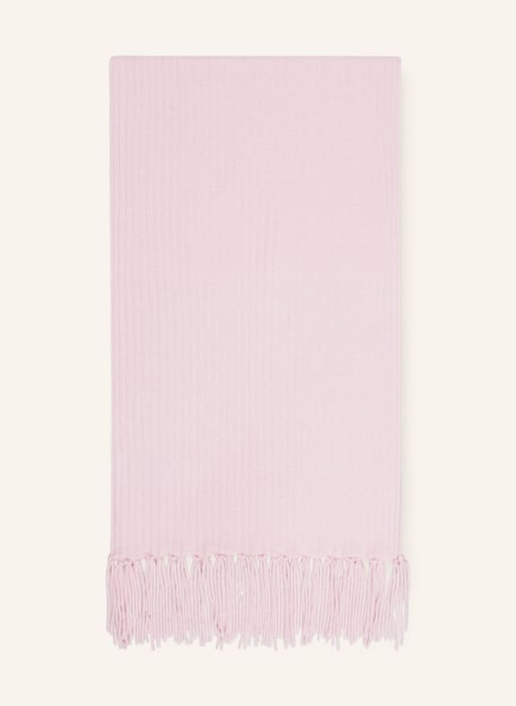 darling harbour Scarf with cashmere LIGHT PINK