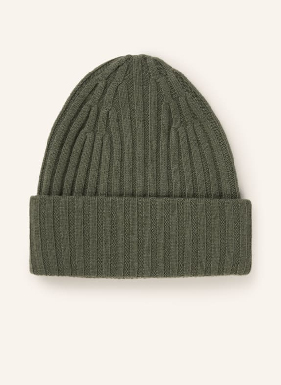 darling harbour Hat with cashmere OLIVE