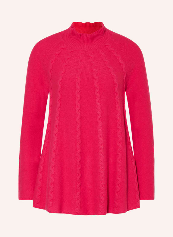 lilienfels Pullover mit Cashmere BR-DH-23-06 Pink pink