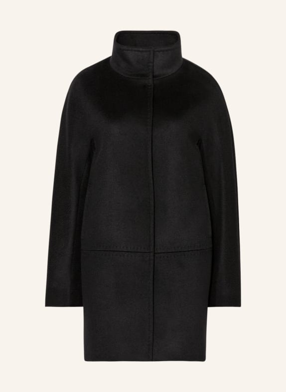 MaxMara STUDIO Wool coat MANOLO BLACK