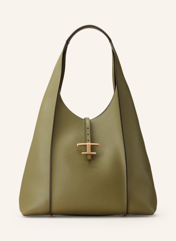 TOD'S Hobo-Bag T TIMELESS LARGE mit Pouch OLIV