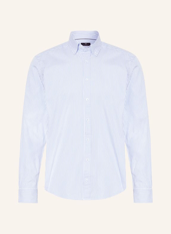 STROKESMAN'S Oxfordhemd Regular Fit WEISS/ HELLBLAU