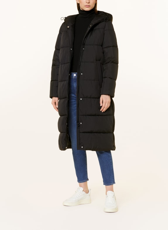 Marc O'Polo Quilted coat BLACK