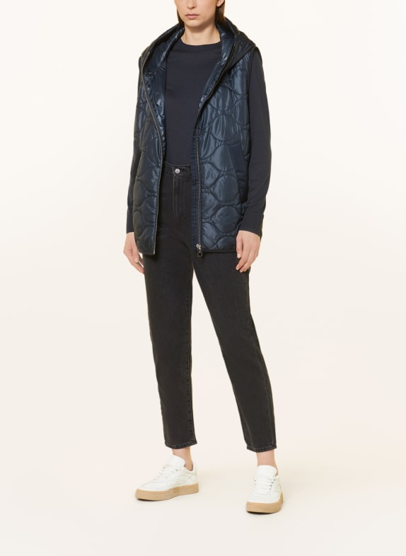 Marc O'Polo Quilted vest DARK BLUE