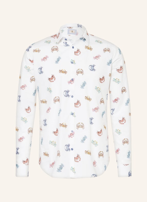Q1 Manufaktur Hemd Extra Slim Fit WEISS/ BLAU/ GRÜN