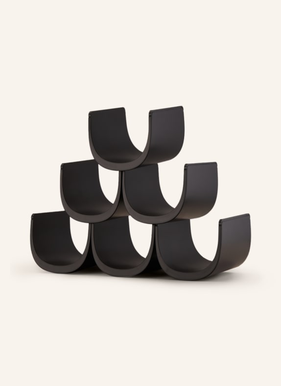 ALESSI Bottle shelf NOÈ BLACK