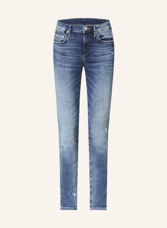 TRUE RELIGION Skinny Jeans HALLE 4646 BLUE DENIM
