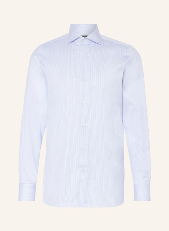 FINAMORE 1925 Shirt EDUARDO Regular Fit LIGHT BLUE/ WHITE