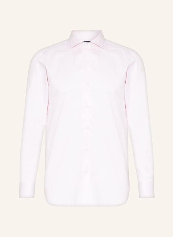 FINAMORE 1925 Shirt NAPOLI Regular Fit LIGHT PINK/ WHITE